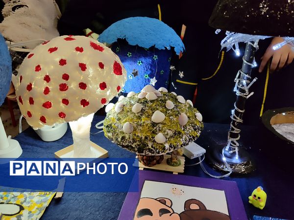 بازارچه و نمایشگاه هنرهای دستی آموزشگاه فاطمیه ملارد 