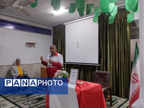 مانور سراسری زلزله در دبیرستان دخترانه شاهد شیرودی 