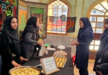 برپایی موکب دانش‌آموزان فراهانی در ایام فاطمیه