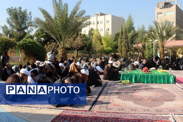 مراسم سالگرد تدفین شهدای گمنام موسسه علمی فرهنگی دارالحدیث قم