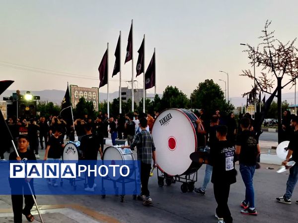 عزاداری جوانان در روز  رحلت نبی اکرم اسلام و امام حسن مجتبی (ع)