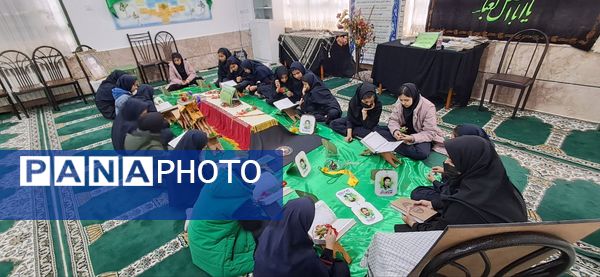 محفل انس با قرآن کریم در آموزشگاه شهید رزمی خلیل آباد