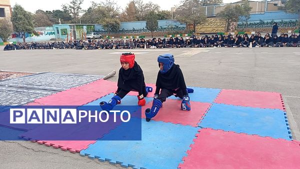 المپیاد ورزشی درون مدرسه ای در دبیرستان صدیقه 1 مشهد