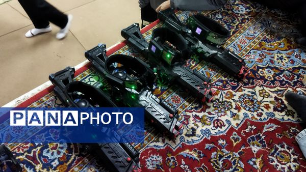 مسابقه لیزرتگ دبیرستان شاهد ابوذر غفاری