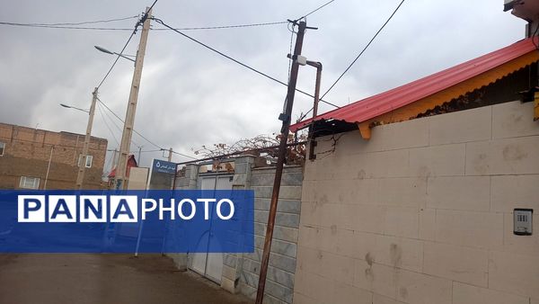 بارش  باران پاییزی در نیشابور