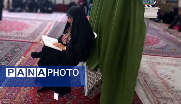 مراسم شهادت دبیر کل حزب الله لبنان در مسجد امام سجاد(ع) قائمشهر