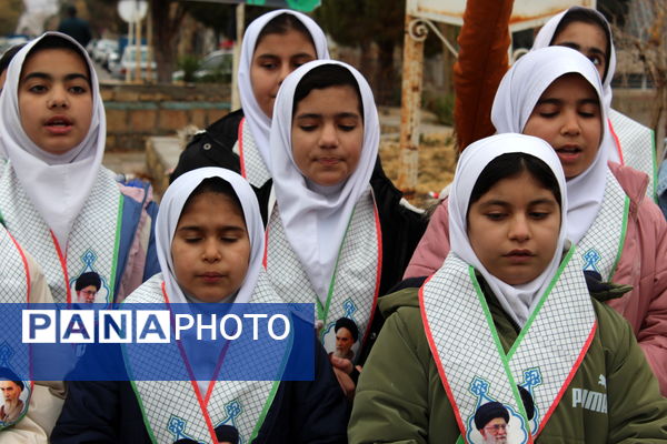 گرامیداشت حماسه ۹ دی در  شهر درق 