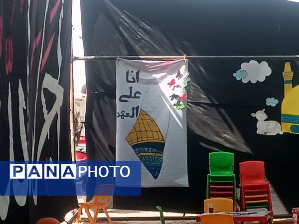 موکبی با رنگ و بوی مقاومت و شهادت 