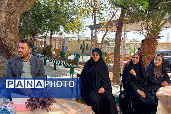 گرامیداشت مقام آتش‌نشان در دبیرستان نمونه دولتی شهیدی باقرشهر 