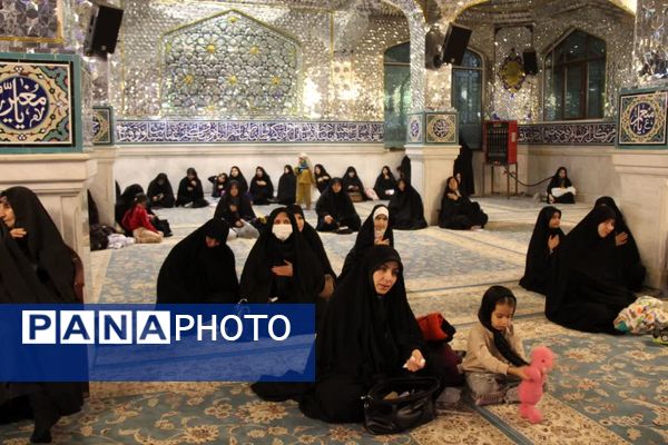 مراسم شب‌های فاطمیه در حرم امامزاده عباس بن موسی (ع) بجنورد 