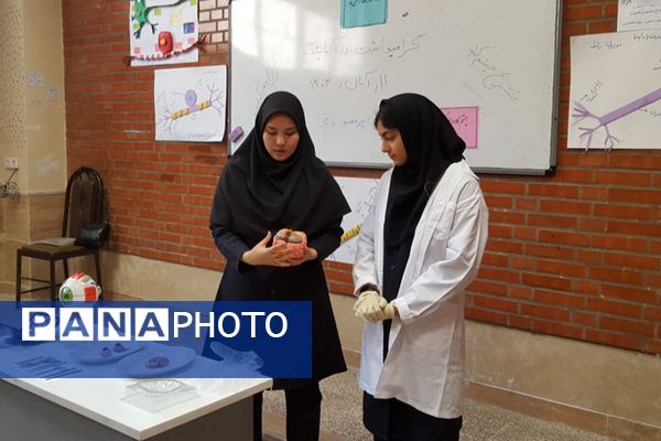 ویژه‌برنامه روز آزمایشگاه در دبیرستان پروفسور رزاقی کهریزک 