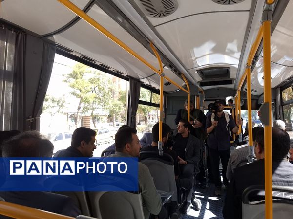 تور خبری بازدید از اقدامات ستاد دهه آخر صفر شهرداری مشهد