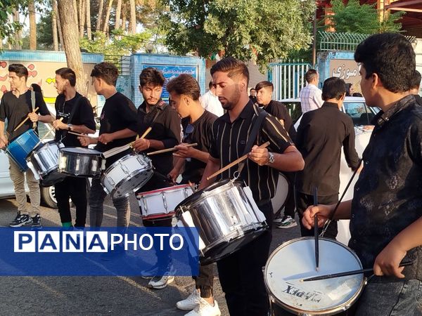 مراسم دسته بنی اسد در کاشمر