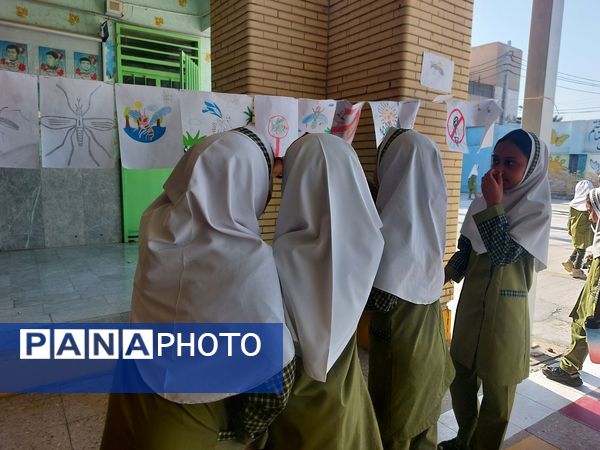 پشه آئدس سوژه نقاشی دانش‌آموزان شد