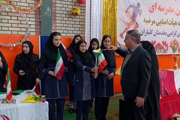 آغاز المپیاد ورزشی درون‌مدرسه‌ای در مدرسه مرضیه ملکان همزمان با سراسر کشور
