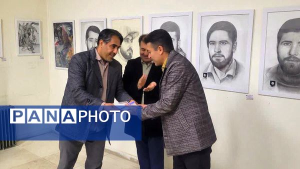 اختتامیه نمایشگاه طراحی و نقاشی هنرمندان آموزشگاه هنری فروردین شهرستان نظرآباد