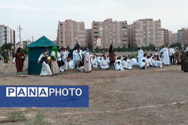 نمایش بازسازی واقعه غدیر در شهر پردیسان