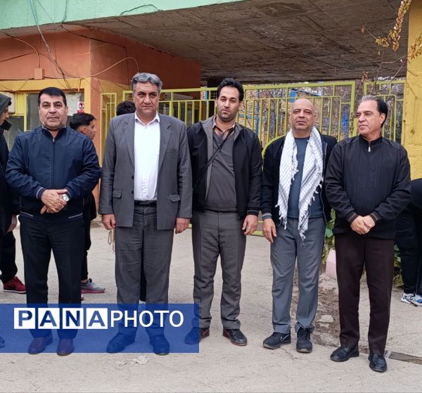 اعزام دانش‌آموزان دبیرستان شاهد امام حسین (ع) اسلام آباد غرب به اردوی راهیان نور