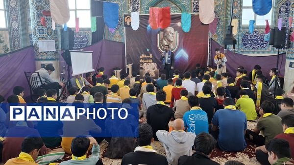 اعتکاف دانش‌‌آموزی شهرستان میناب 