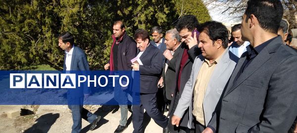 بازدید میدانی از پروژه‌های آبی، بهداشتی و سدهای تخریبی بخش طرهان