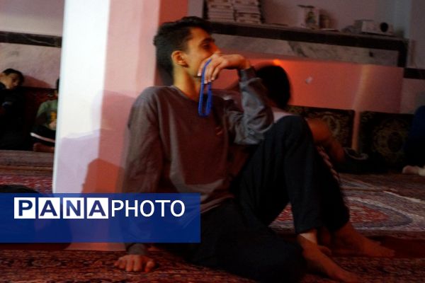 آیین معنوعی اعتکاف در مسجد شهدای ۱۵خرداد قرچک