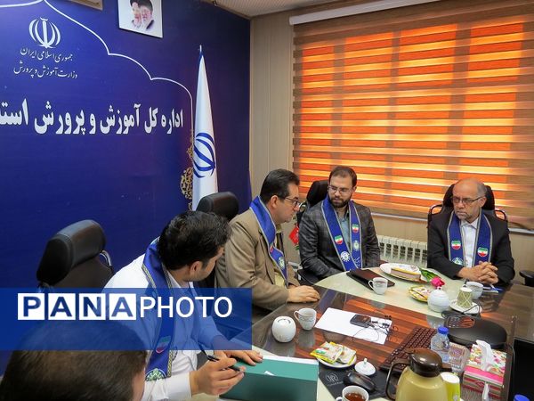 جلسه شورای برنامه‌ریزی سازمان دانش‌آموزی در اداره‌کل آموزش پرورش خراسان شمالی