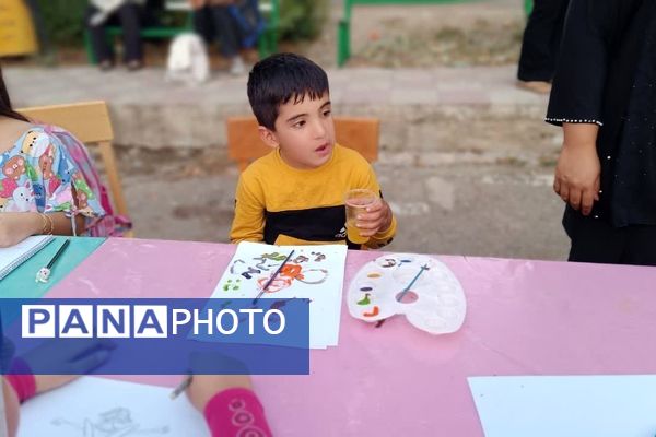 برپایی موکب کودکان و نوجوانان عاشورایی کانون پرورش فکری در یاسوج