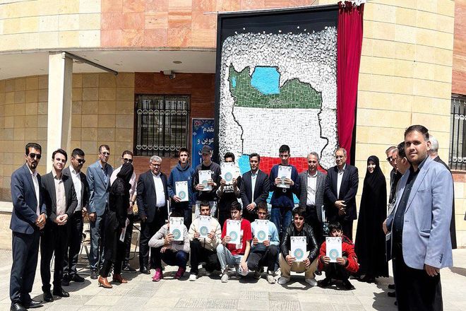  رونمایی از اِلِمان هنری «آینه‌ توانایی» 
