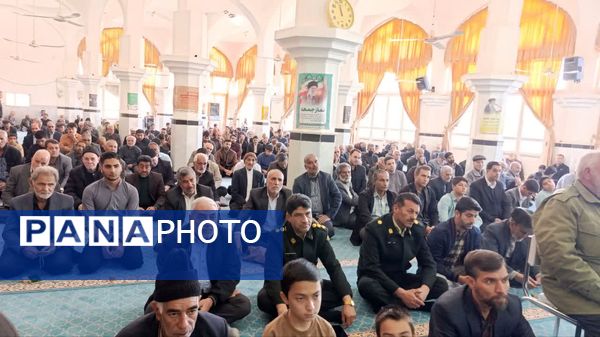 نماز عبادی سیاسی جمعه در شهرستان خلیل آباد 