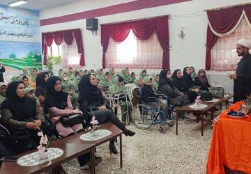 جشن مبعث در دبستان استثنایی میلاد شهرستان نیشابور