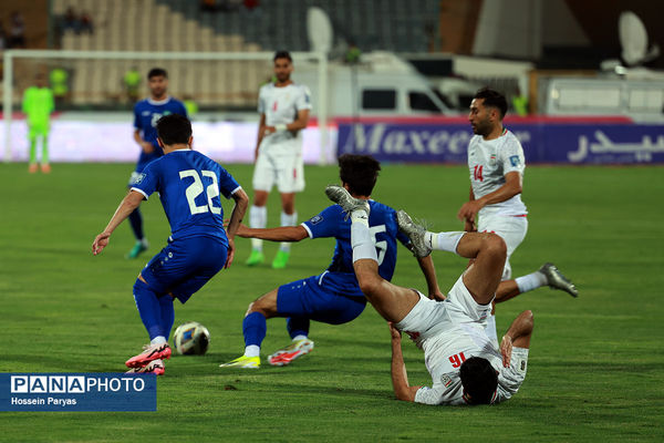 دیدار تیم‌های ملی ایران و ازبکستان در انتخابی جام جهانی ۲۰۲۶