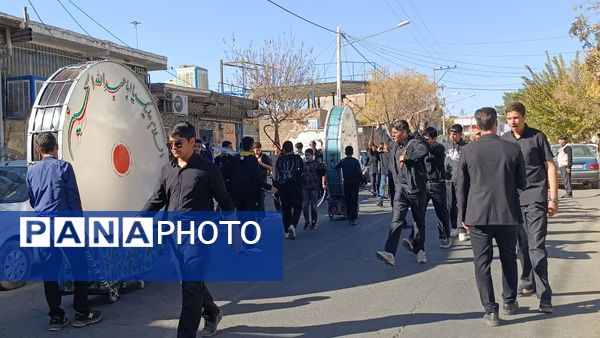 برپایی هیئت عزاداری دانش‌آموزی «قاسم ابن الحسن(ع)» در دبیرستان رئیس‌زاده خلیل‌آباد