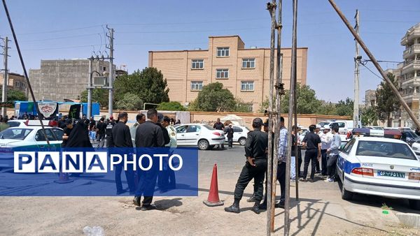 پیاده‌روی جاماندگان اربعین حسینی در شهرستان نظرآباد 