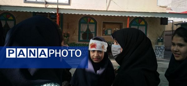 بیست و هفتمین مانور زلزله سراسری در دبیرستان یغمای نیشابوری(وکیلی۳)