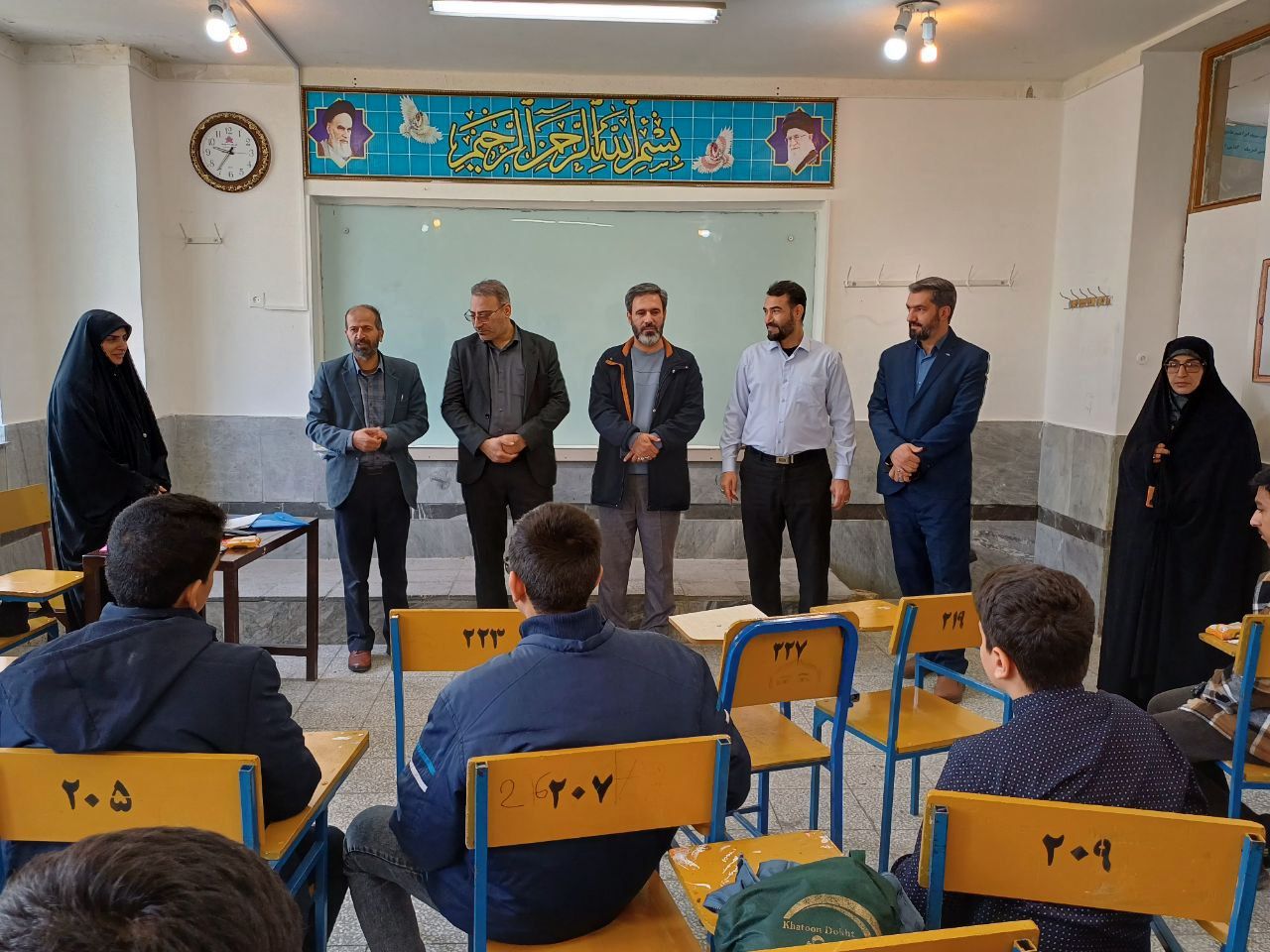  برگزاری مسابقات آوایی پسران در مقاطع متوسطه اول و دوم در بروجرد