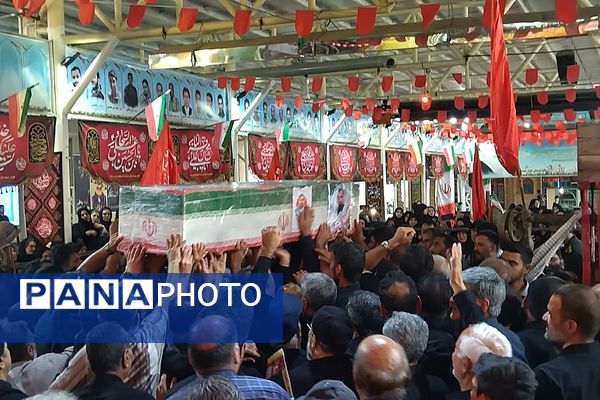 پیکر  پاک شهیدان ،روح الله سالک خراماو  مصطفی مرآتی در جمع مشتاقانشان  ولایت به خاک سپرده شد 