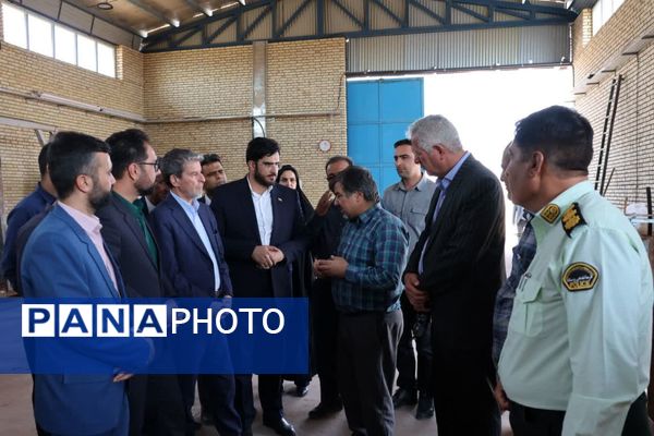بازدید نماینده مجلس شورای اسلامی از شهرستان جاجرم