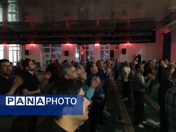  سوگواری شام غریبان حضرت رقیه (س) در امامزاده سید حمزه کاشمر
