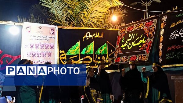حضور معاون وزیر آموزش‌وپرورش در موکب  اربعینی انصار الحسین فرهنگیان و دانش آموزان حمیدیه