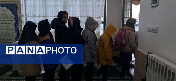 قرائت دعای توسل در آموزشگاه شهید رزمی خلیل آباد 