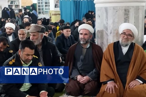 مراسم گرامیداشت شهادت سید حسن نصرالله در مسجد جامع آشخانه 