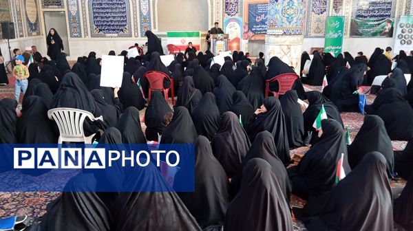 خروش شیر زنان چهارمحال‌وبختیاری در حمایت از رهبر انقلاب