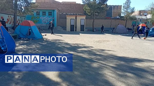 اردوی درون مدرسه ای روز دانش آموز در دبستان شهید پسندیده فدافن 