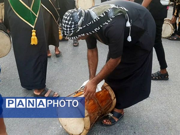 آیین سنتی علم‌گردانی در شهرستان میناب 