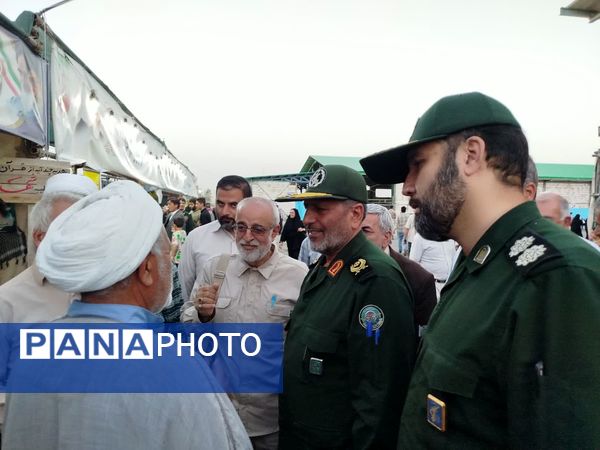  بازدید مدیرکل بنیاد حفظ آثار و نشر ارزش های دفاع مقدس خراسان رضوی از نمایشگاه  کنگره ملی شهید مدرس (ره) 
