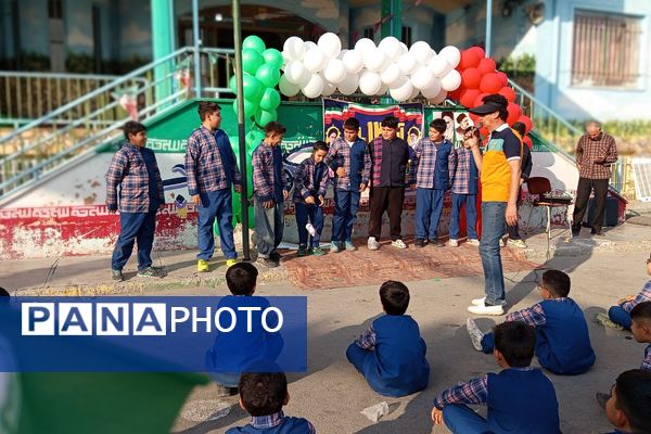 برگزاری صبحگاه‌ در کهریزک با برنامه‌های متنوع