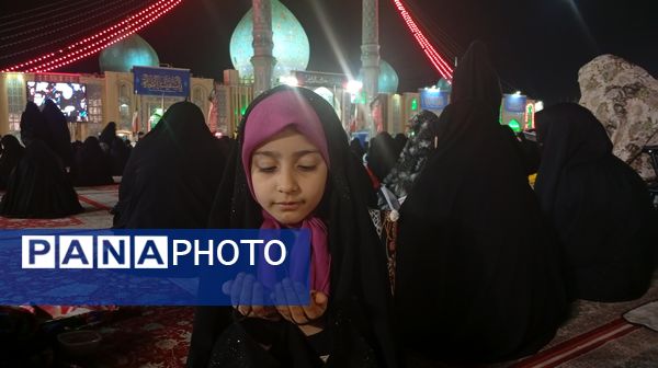 اولین لیلة القدر ماه رمضان در مسجد مقدس جمکران