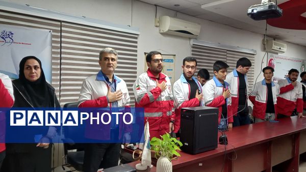 گرامیداشت سالگرد امور جوانان هلال احمر در قائمشهر