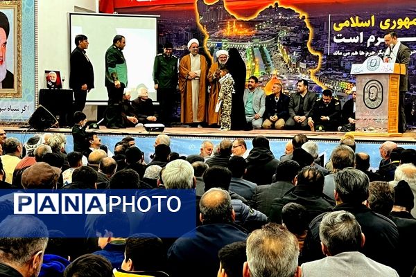 مراسم پنجمین سالگرد شهادت سردار سلیمانی در ناحیه سپاه سملقان