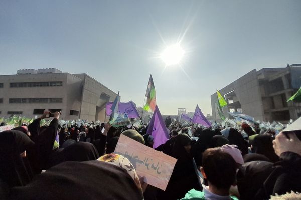 اجتماع عظیم منتظران ظهور به مناسبت نیمه‌ شعبان در مشهد 